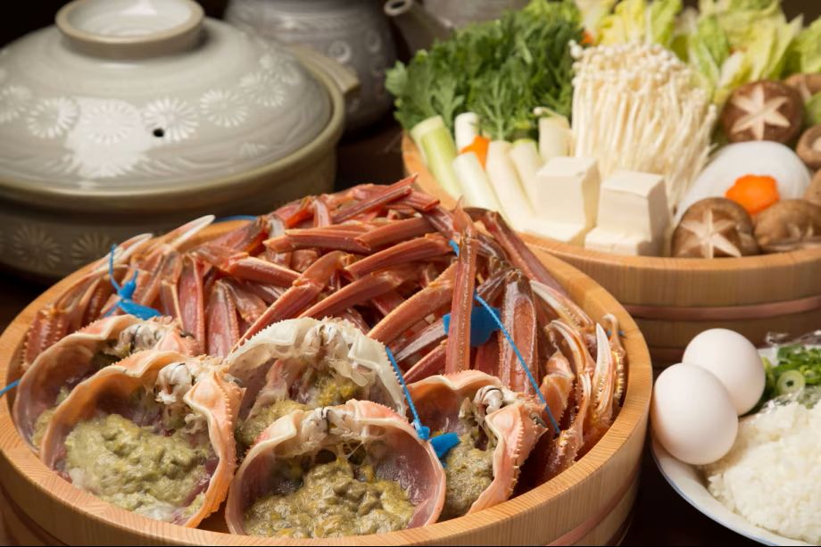 瑠璃浜 カニ料理フルコースイメージ